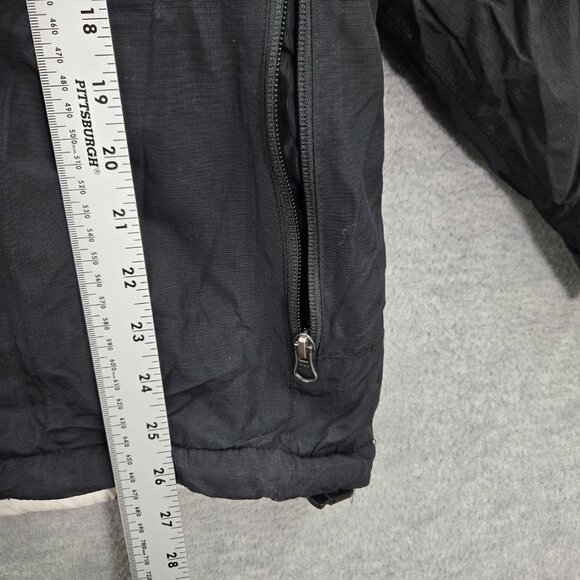 Monster x Kawasaki Boy Racing Jacket Large Black Fleece Lined Logo Full Zip Y2K - Picture 5 of 13